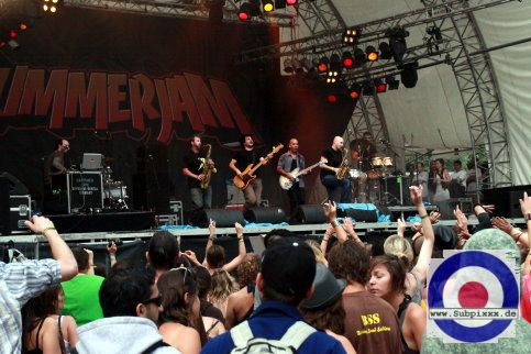 Balkan Beat Box (USA) 25. Summer Jam Festival - Fuehlinger See, Koeln - Green Stage 03. Juli 2010 (17).JPG